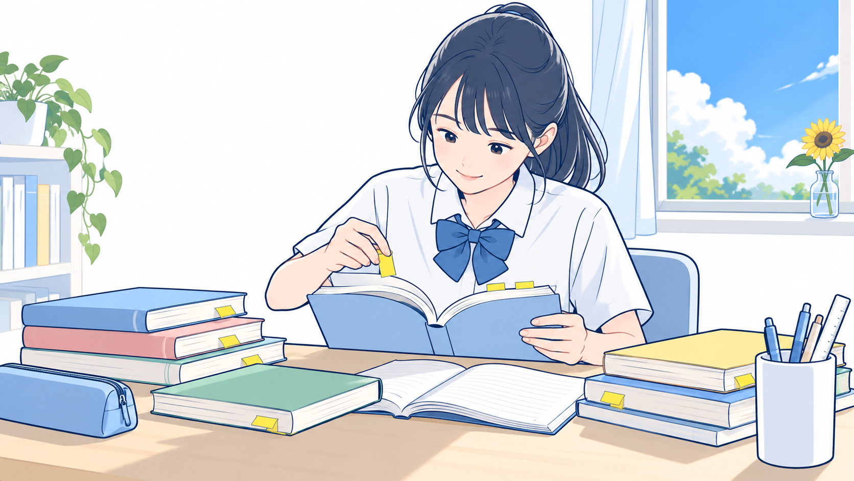 8月開始の学習課題を必要科目と基礎の優先度で選ぶ高校生